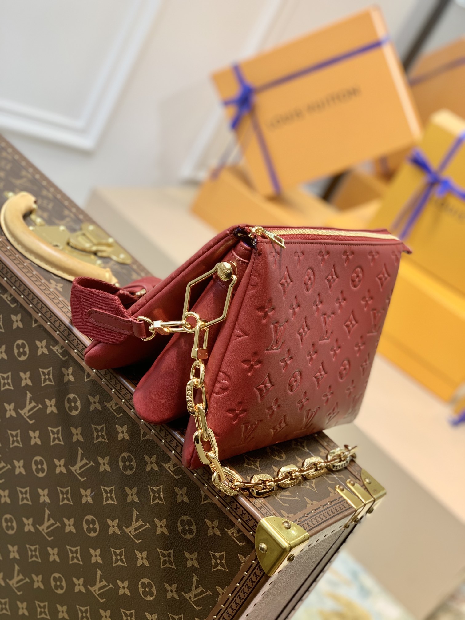 Louis Vuitton Coussin Handbags-26*20*12CM