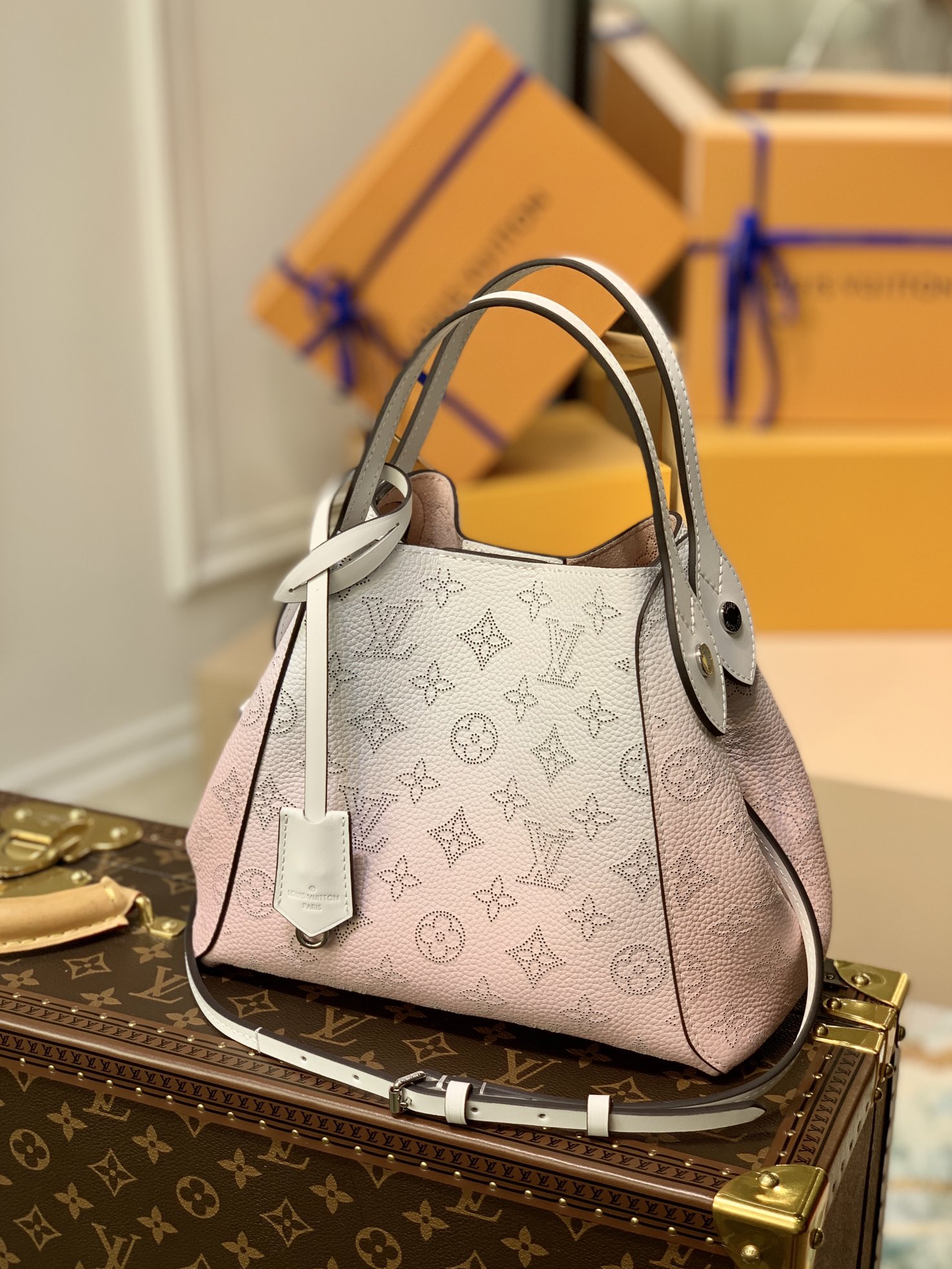 Louis Vuitton Hina Handbags-34*19*13CM Louis Vuitton Hina Handbags-34*19*13CM
