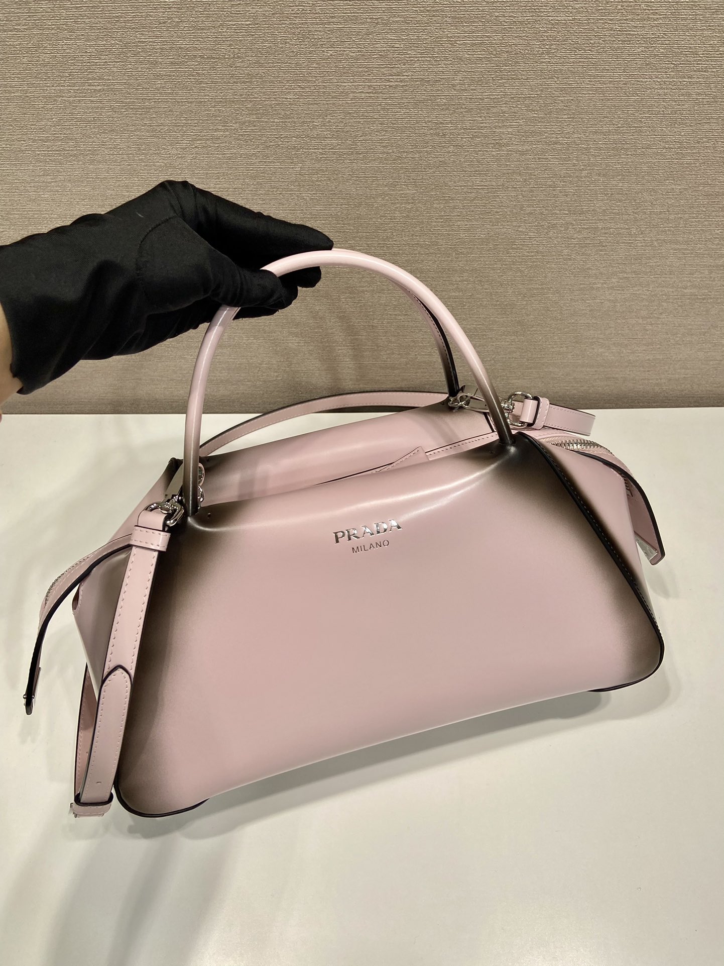 Prada 1BA365 Bowling Bag-31*16*13.5CM