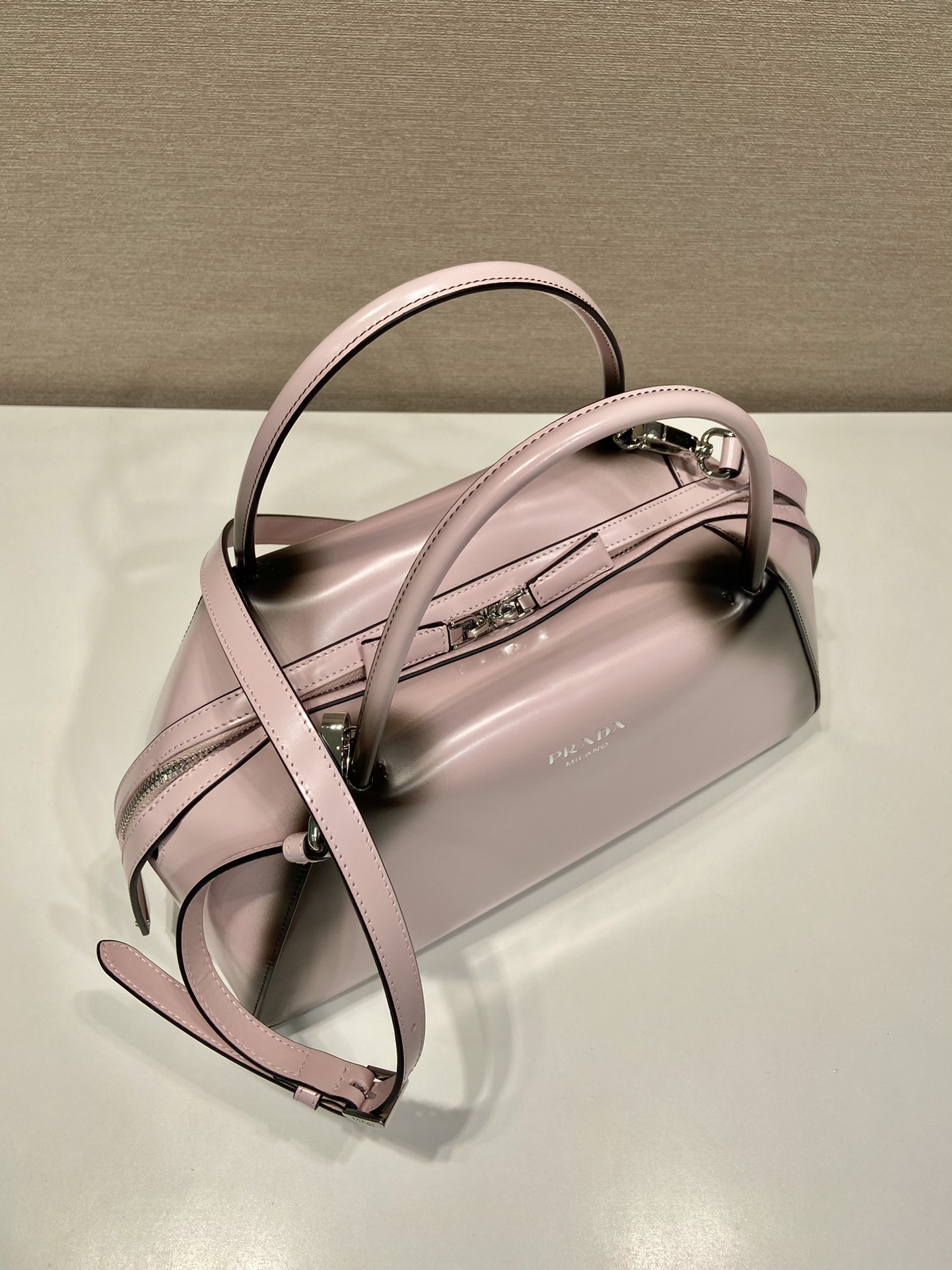 Prada 1BA365 Bowling Bag-31*16*13.5CM