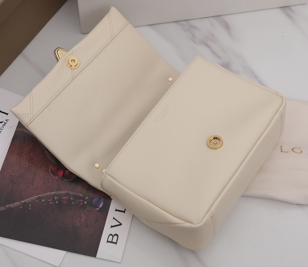 Bvlgari Serpenti Cabochon Bag-22.5 X 15 X 10 CM