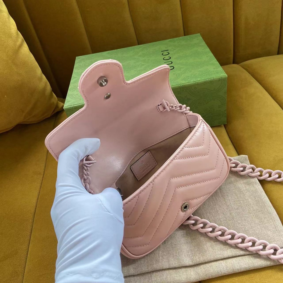 Gucci Marmont Bag-16.5*10*5CM Gucci Marmont Bag-16.5*10*5CM