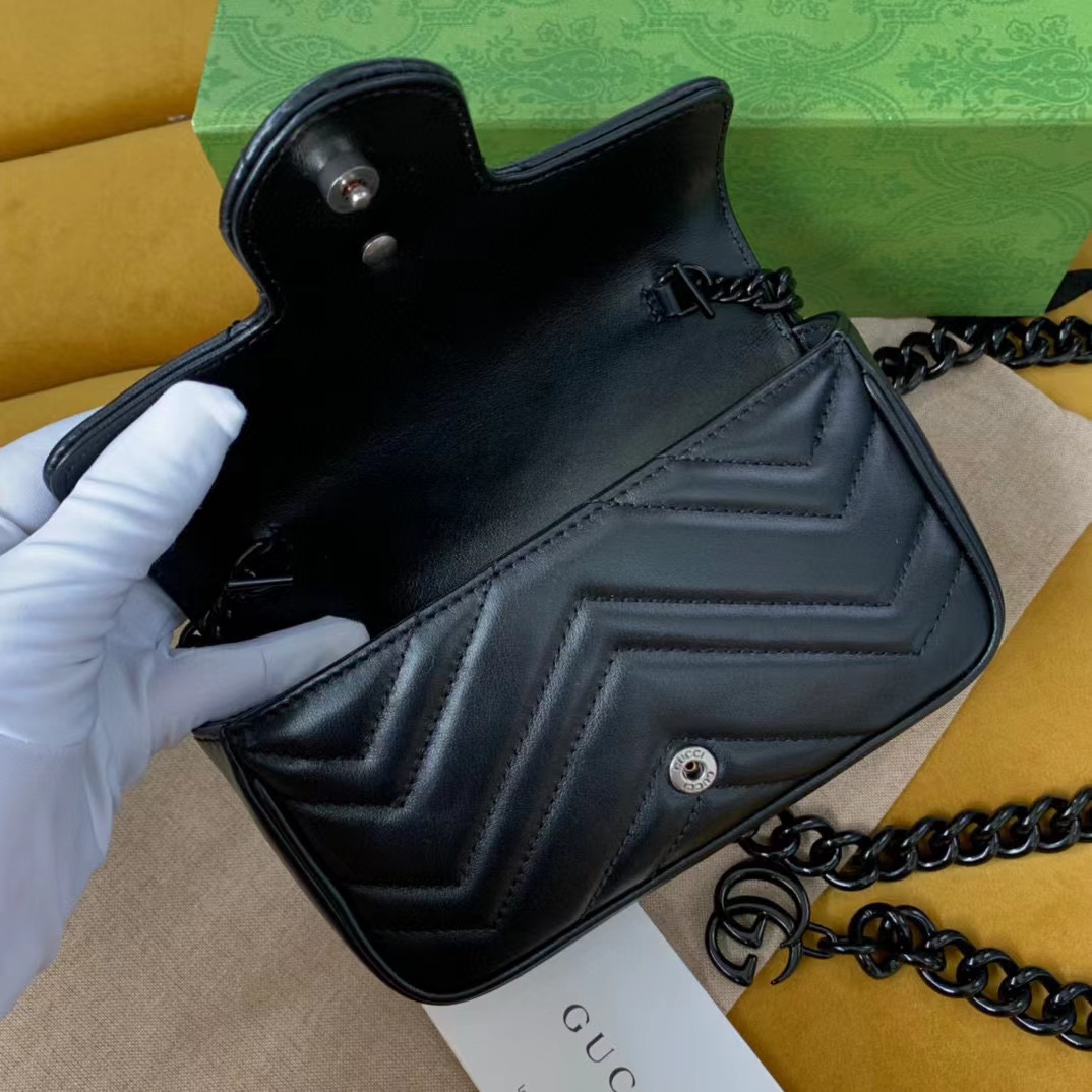 Gucci Marmont Bag-16.5*10*5CM Gucci Marmont Bag-16.5*10*5CM