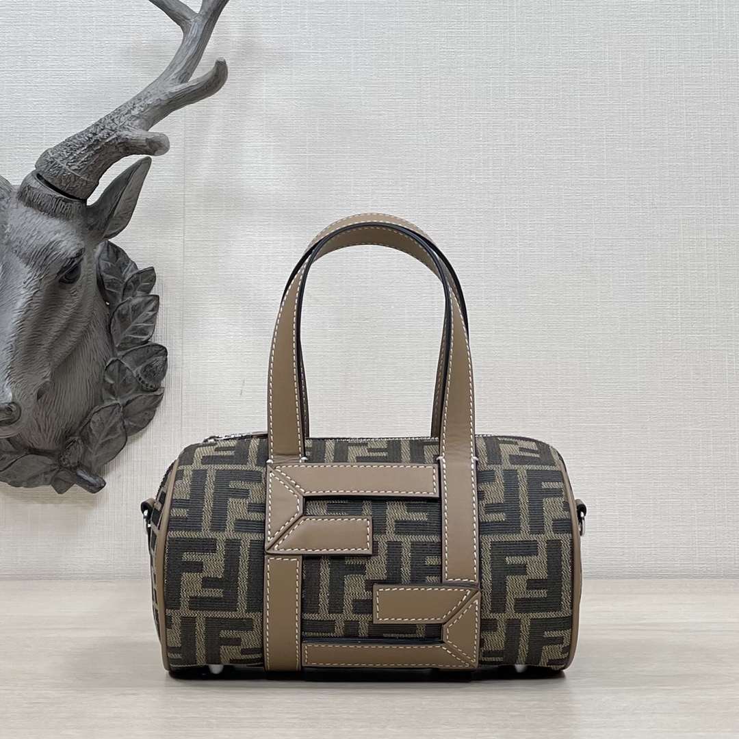 Fendi Bowling Bags -21.5x13x13CM