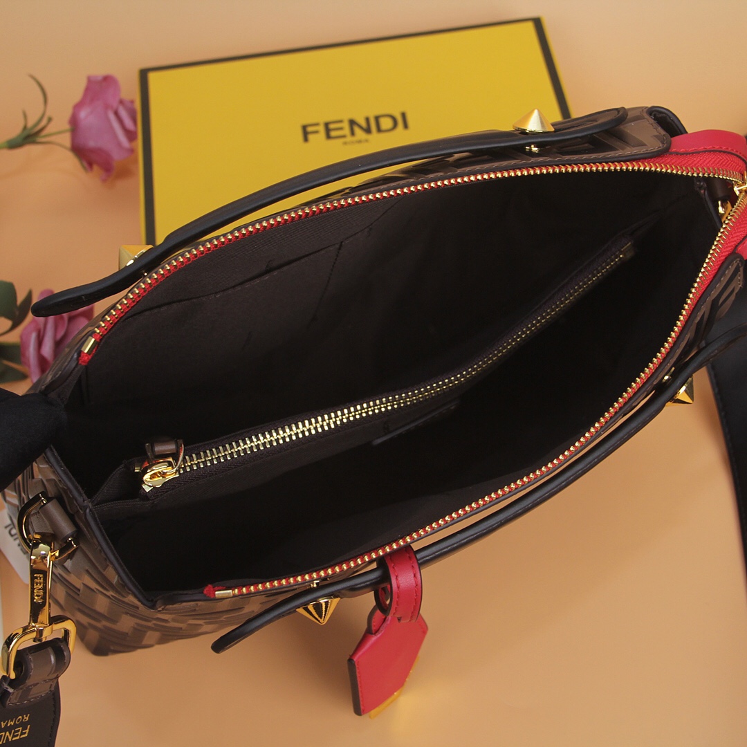 Fendi By The Way Handbag-28*12*15CM