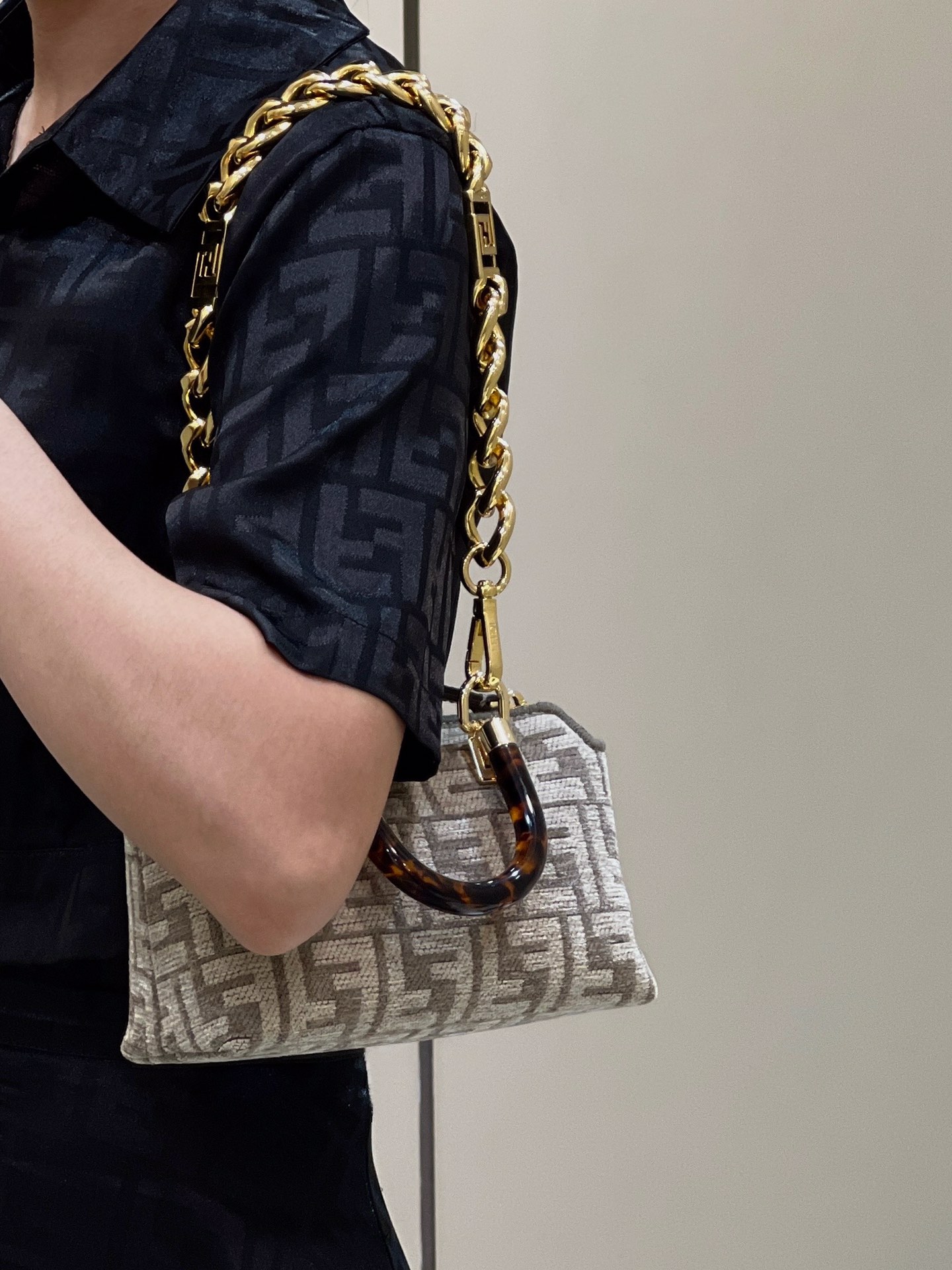 Fendi By The Way Boston-17*8*12CM