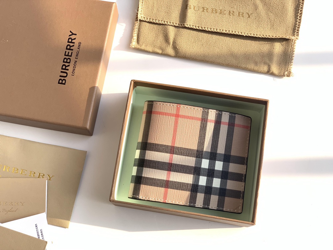 Burberry Wallet-11*10CM