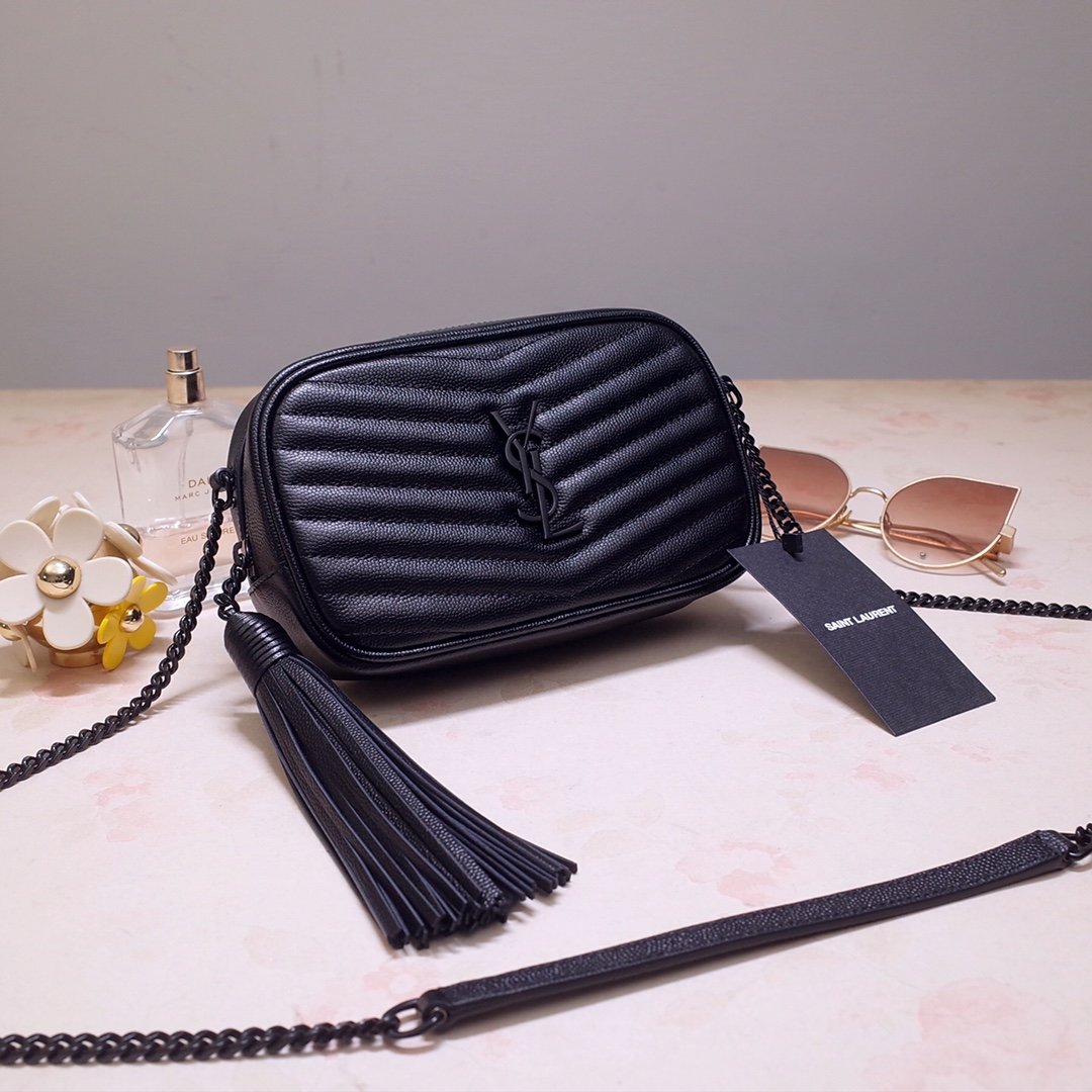 YSL Mini Lou Camera Bag-‎19*11*5CM