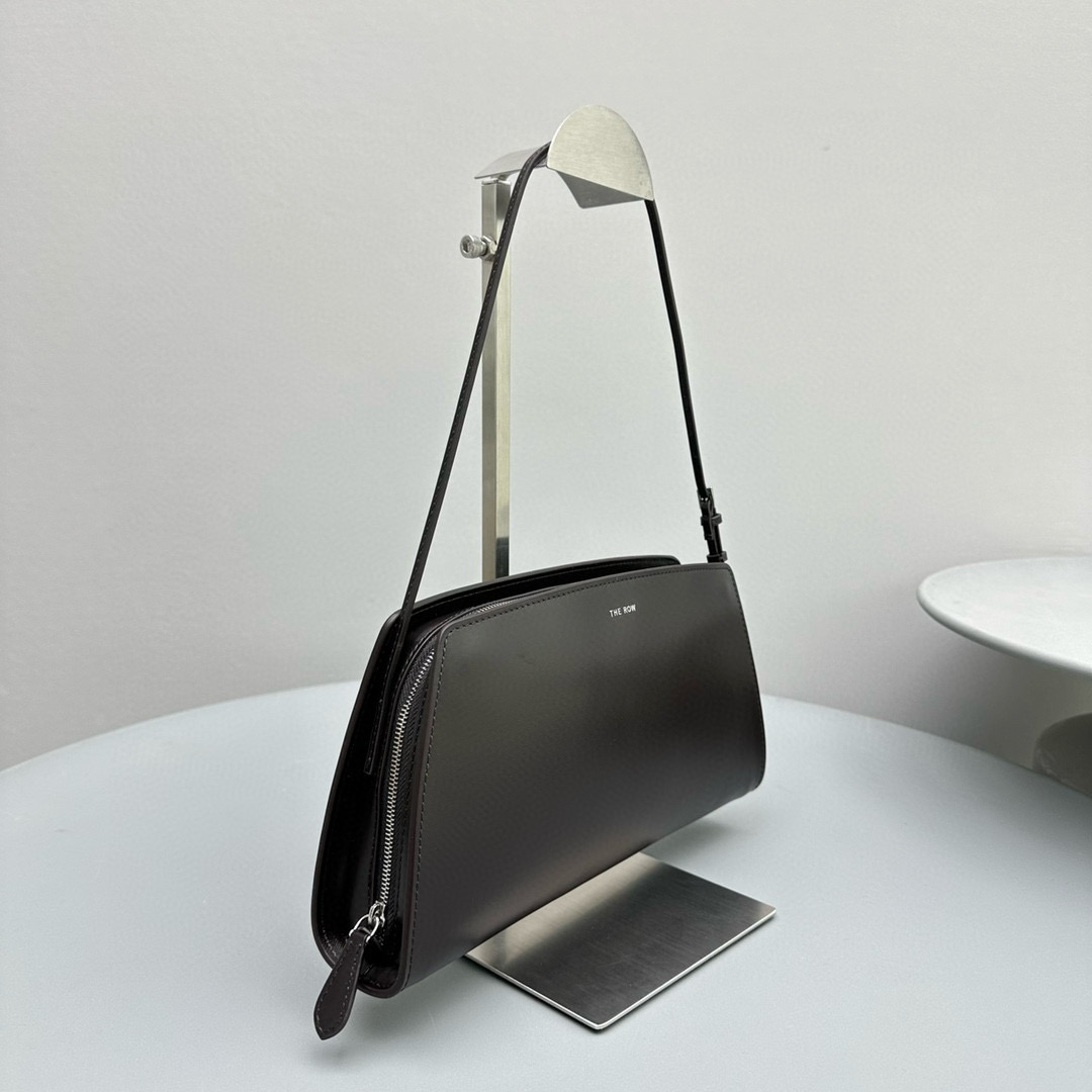 The Row Calfskin Dalia Baguette Bag-27*24*5CM