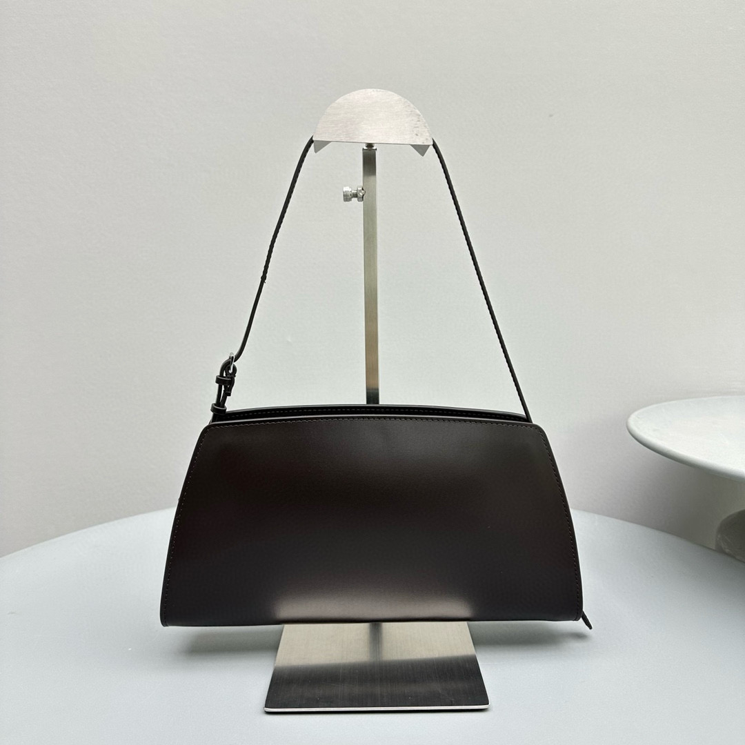 The Row Calfskin Dalia Baguette Bag-27*24*5CM