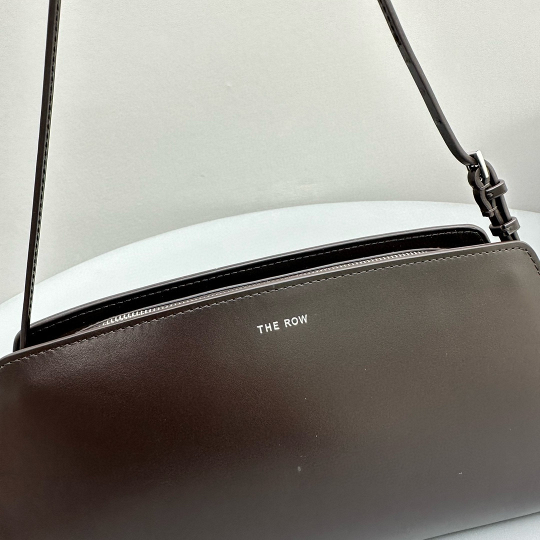 The Row Calfskin Dalia Baguette Bag-27*24*5CM