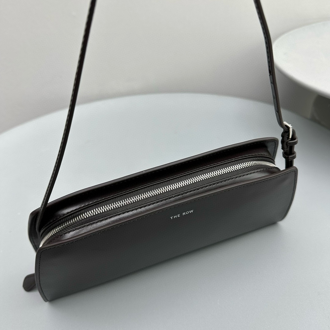 The Row Calfskin Dalia Baguette Bag-27*24*5CM