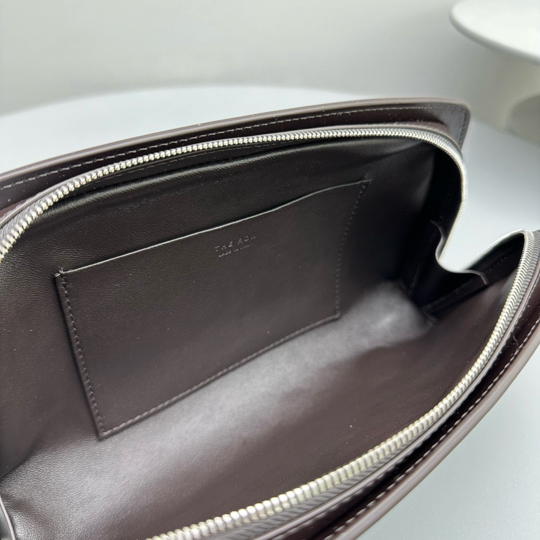 The Row Calfskin Dalia Baguette Bag-27*24*5CM