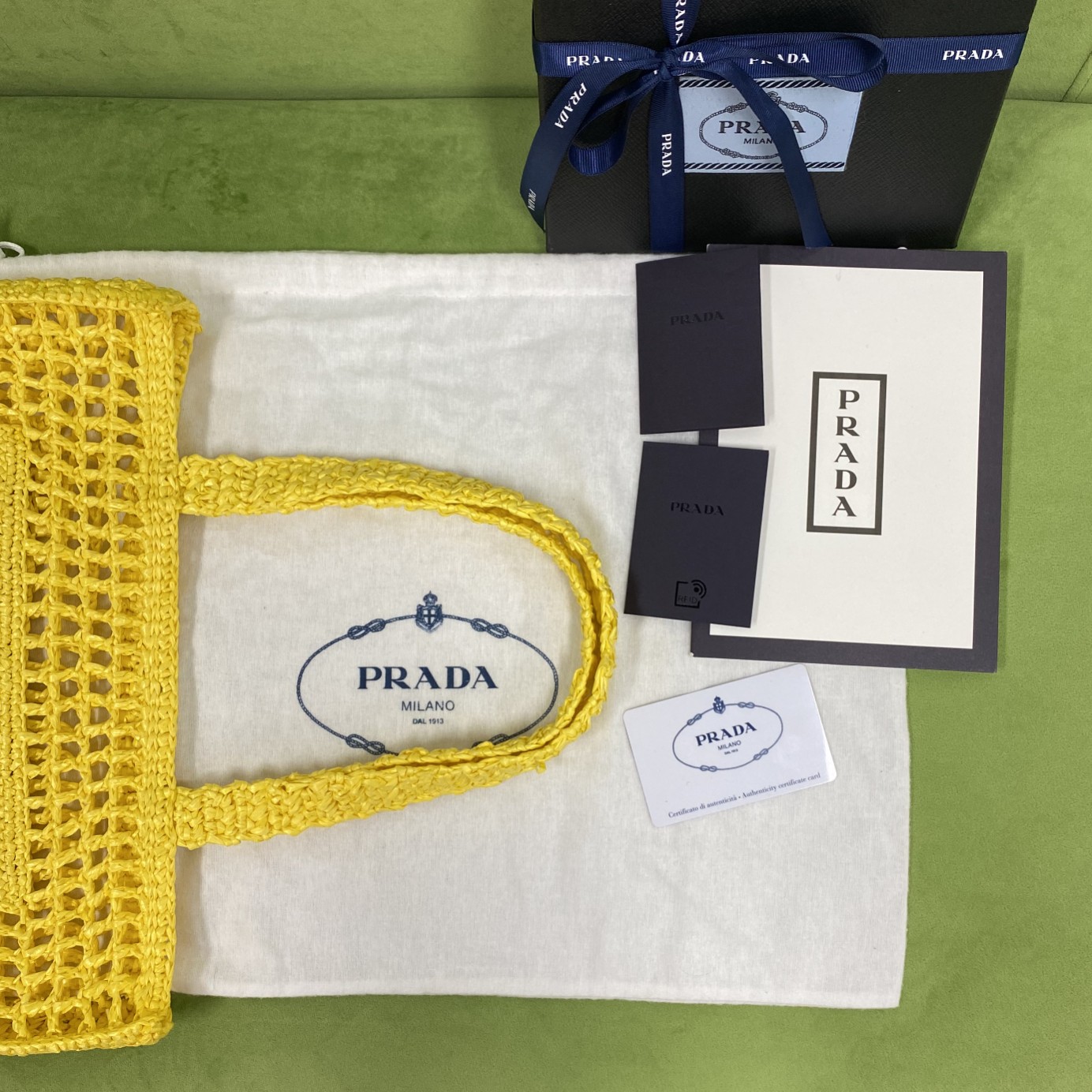 Prada 1BG393 Tote-36x3x38CM