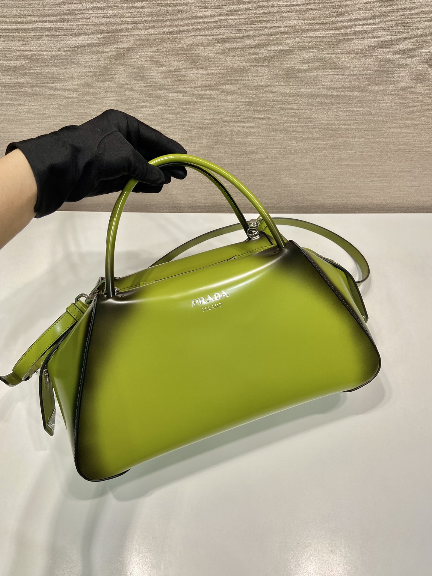 Prada 1BA365 Bowling Bag-31*16*13.5CM
