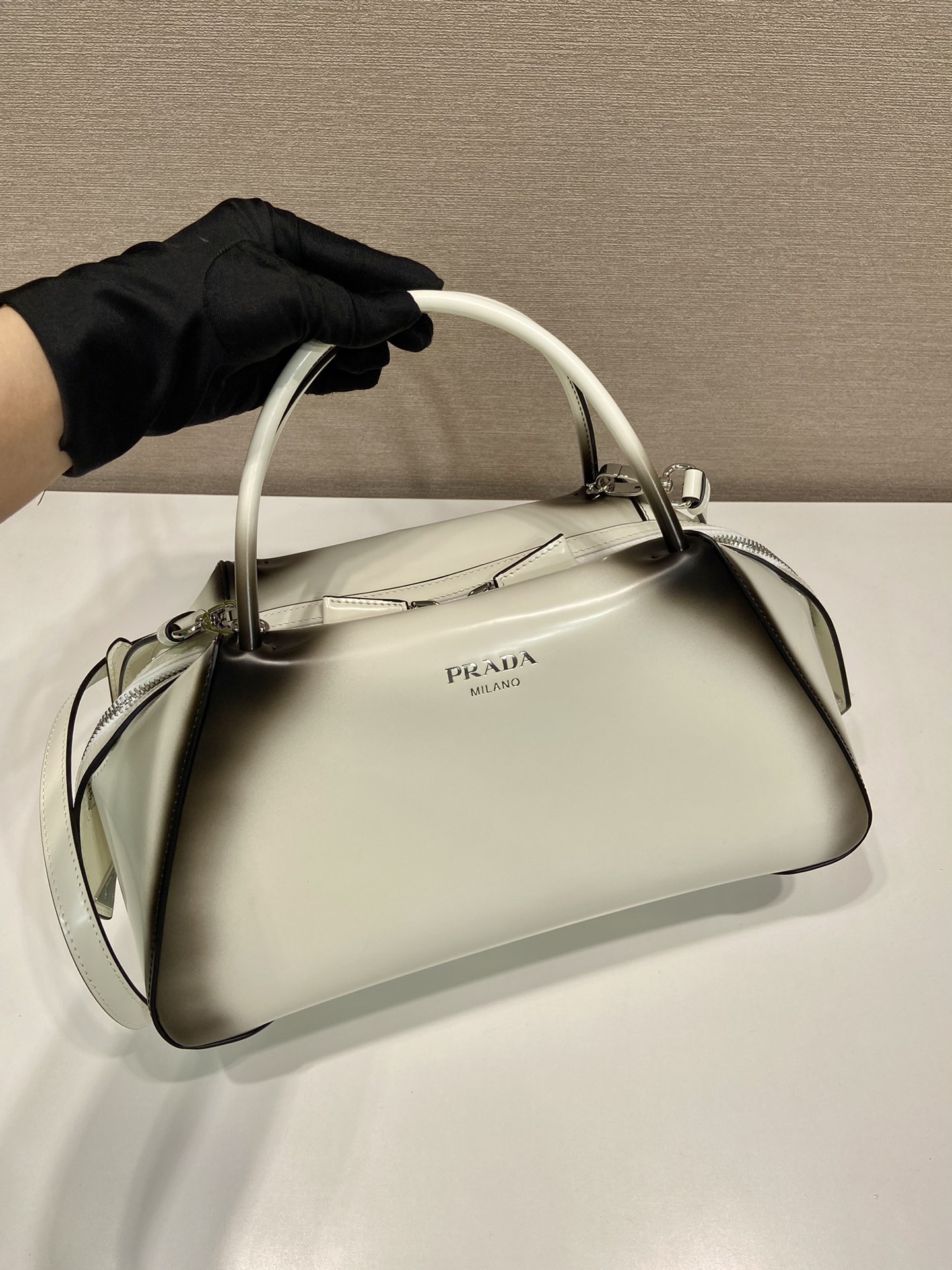 Prada 1BA365 Bowling Bag-31*16*13.5CM