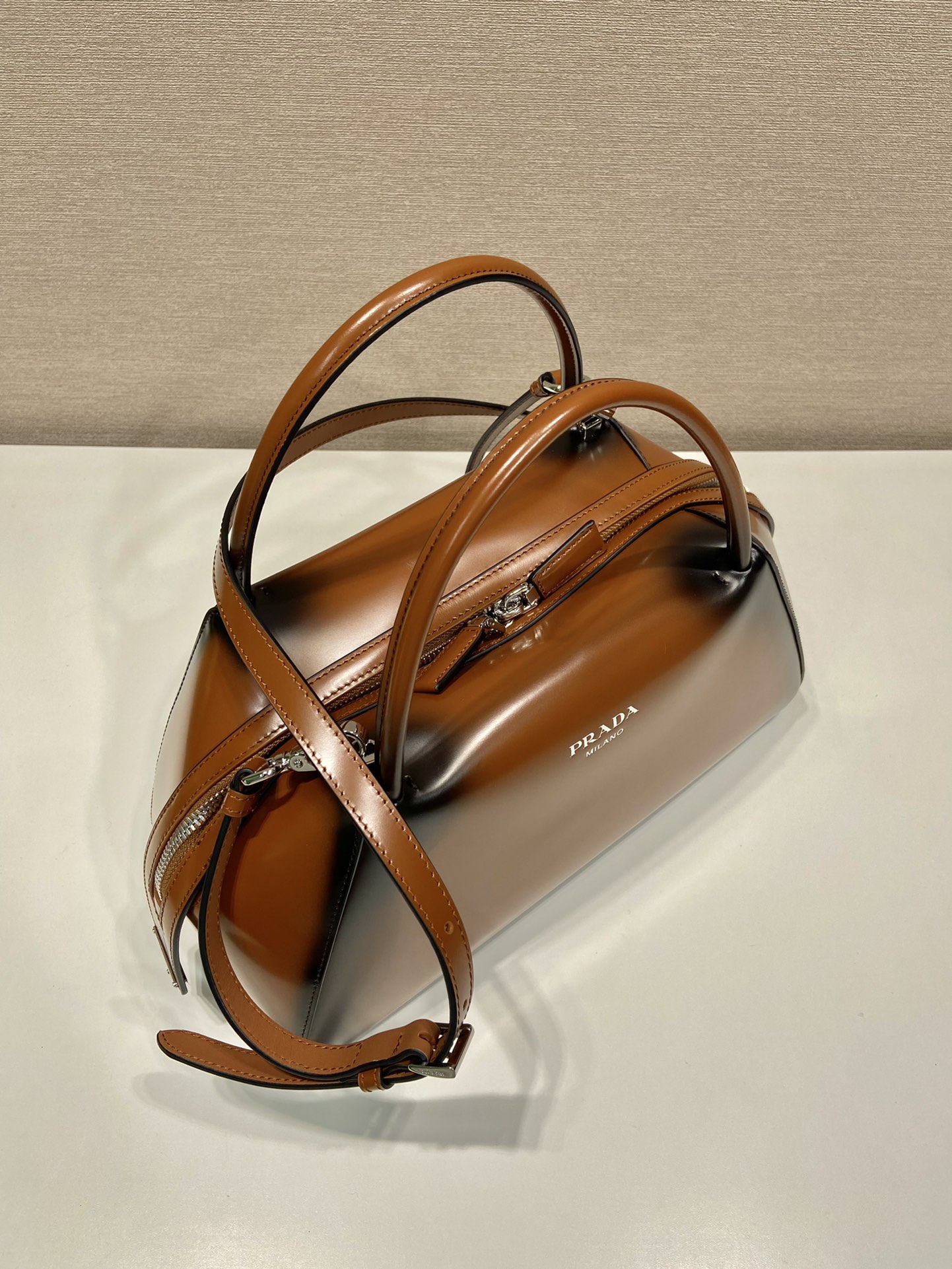 Prada 1BA365 Bowling Bag-31*16*13.5CM