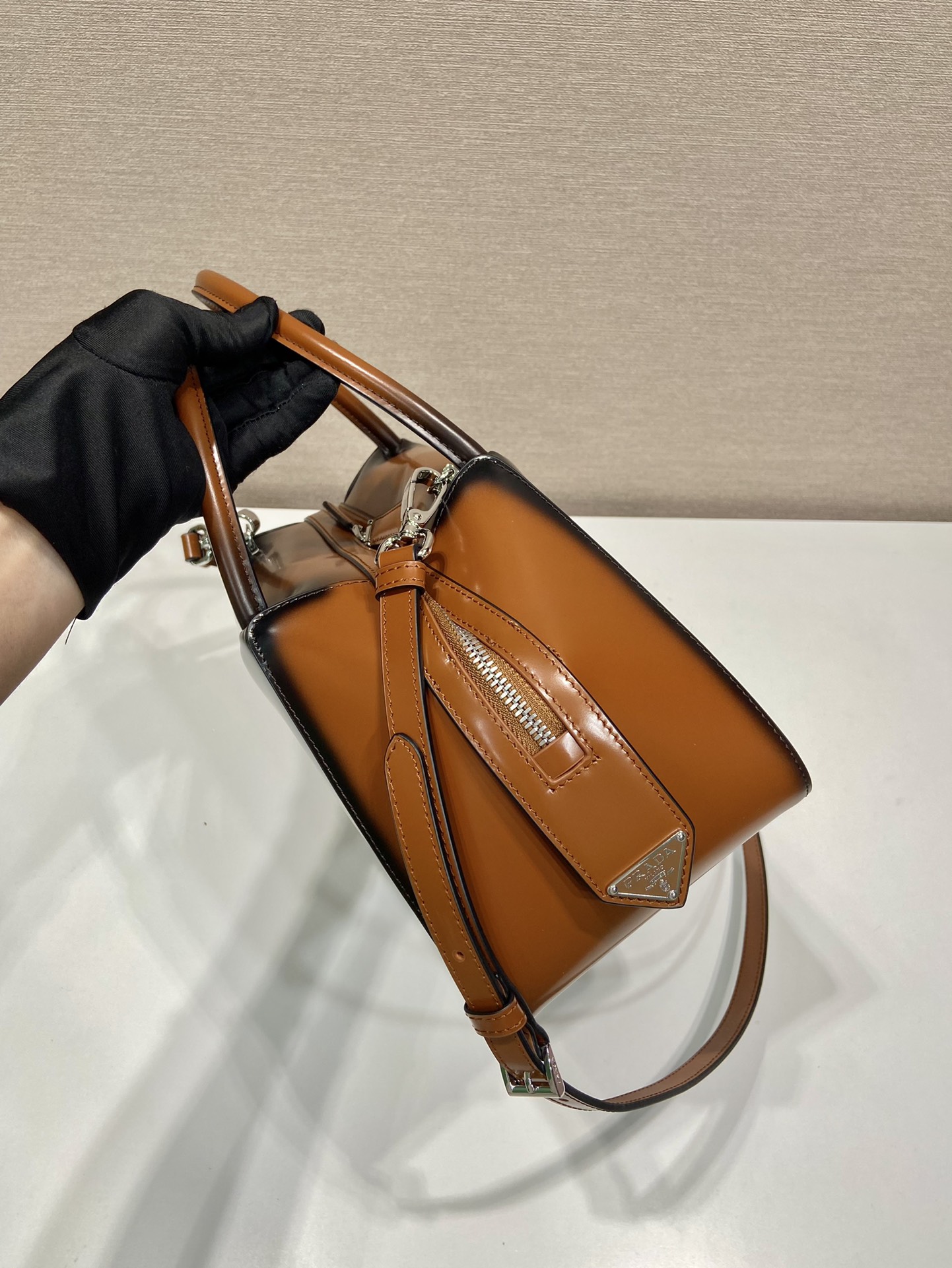 Prada 1BA365 Bowling Bag-31*16*13.5CM