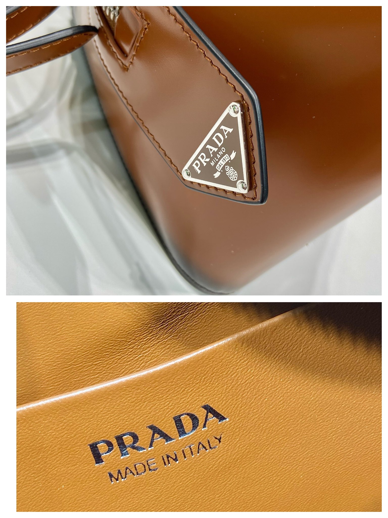 Prada 1BA365 Bowling Bag-31*16*13.5CM