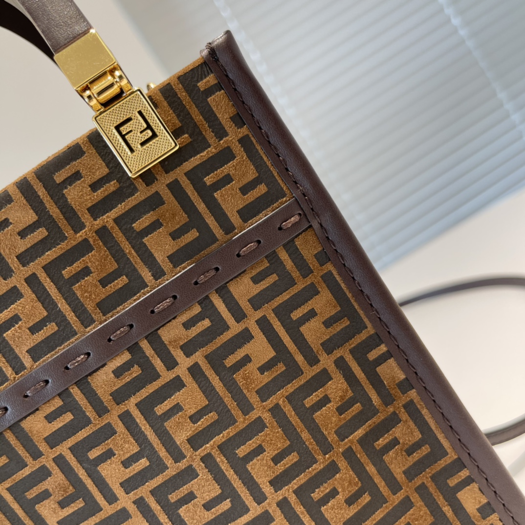 Fendi Sunshine Mini Tote -13×6.5x18CM Fendi Sunshine Mini Tote -13×6.5x18CM