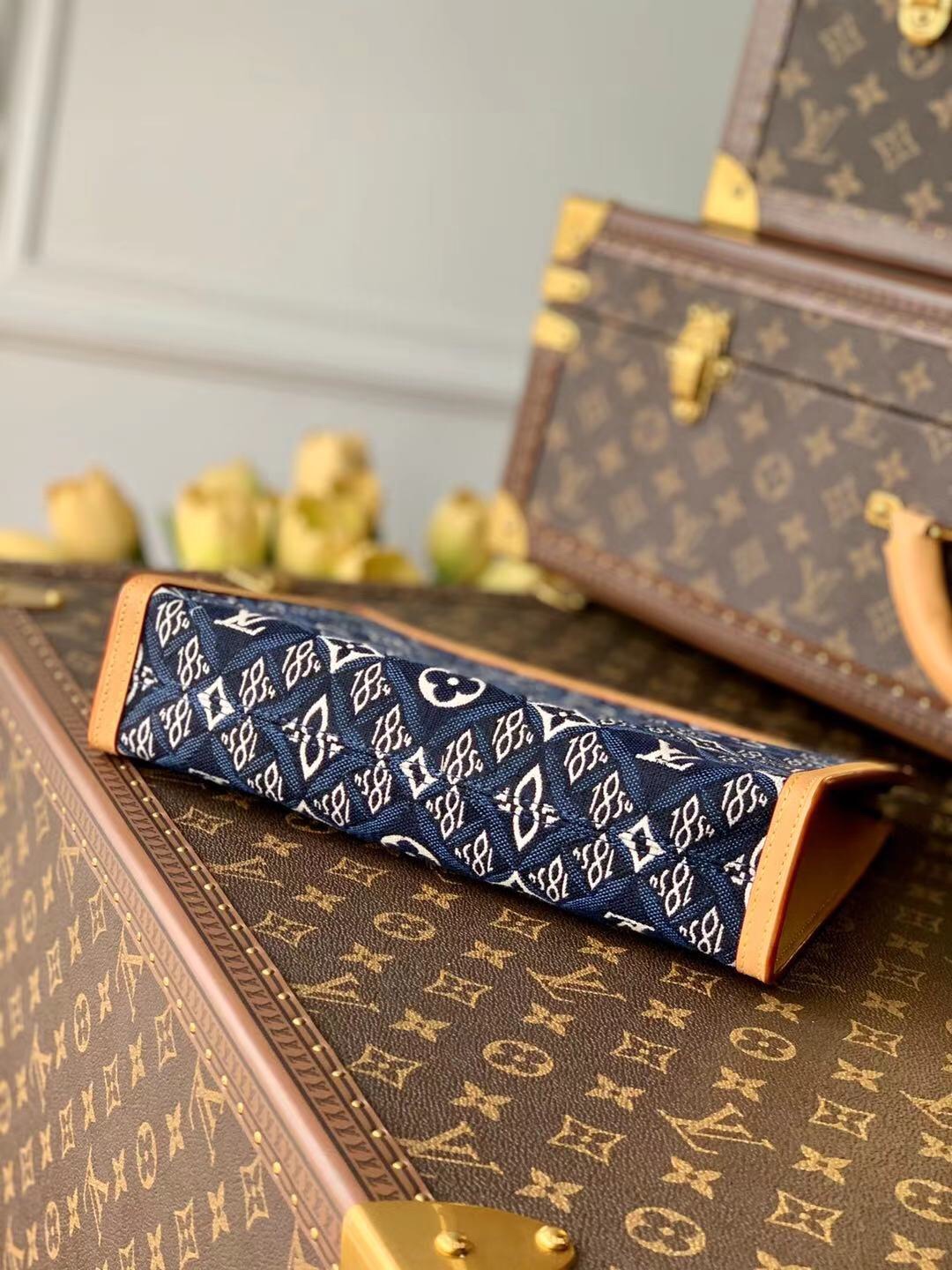 Louis Vuitton Since 1854 Toilet Pouch XL-26*20*5CM Louis Vuitton Since 1854 Toilet Pouch XL-26*20*5CM