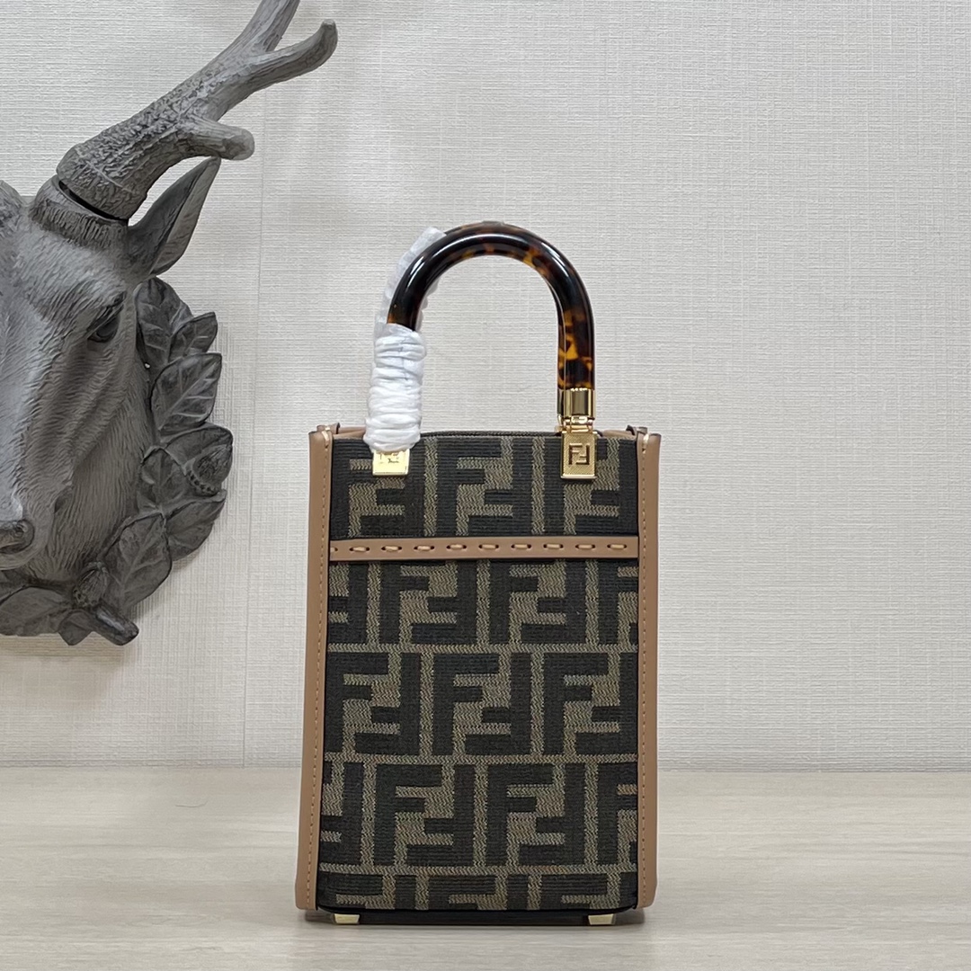 Fendi Sunshine Mini Tote -13×6.5x18CM