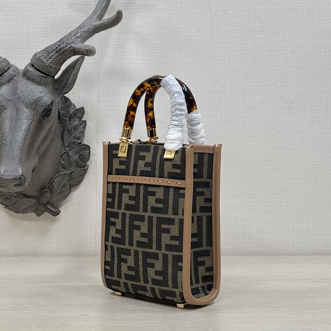 Fendi Sunshine Mini Tote -13×6.5x18CM
