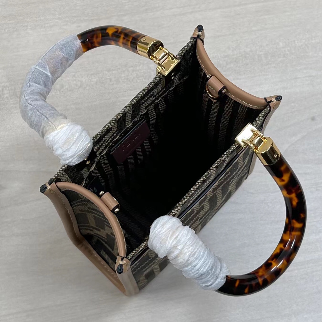 Fendi Sunshine Mini Tote -13×6.5x18CM