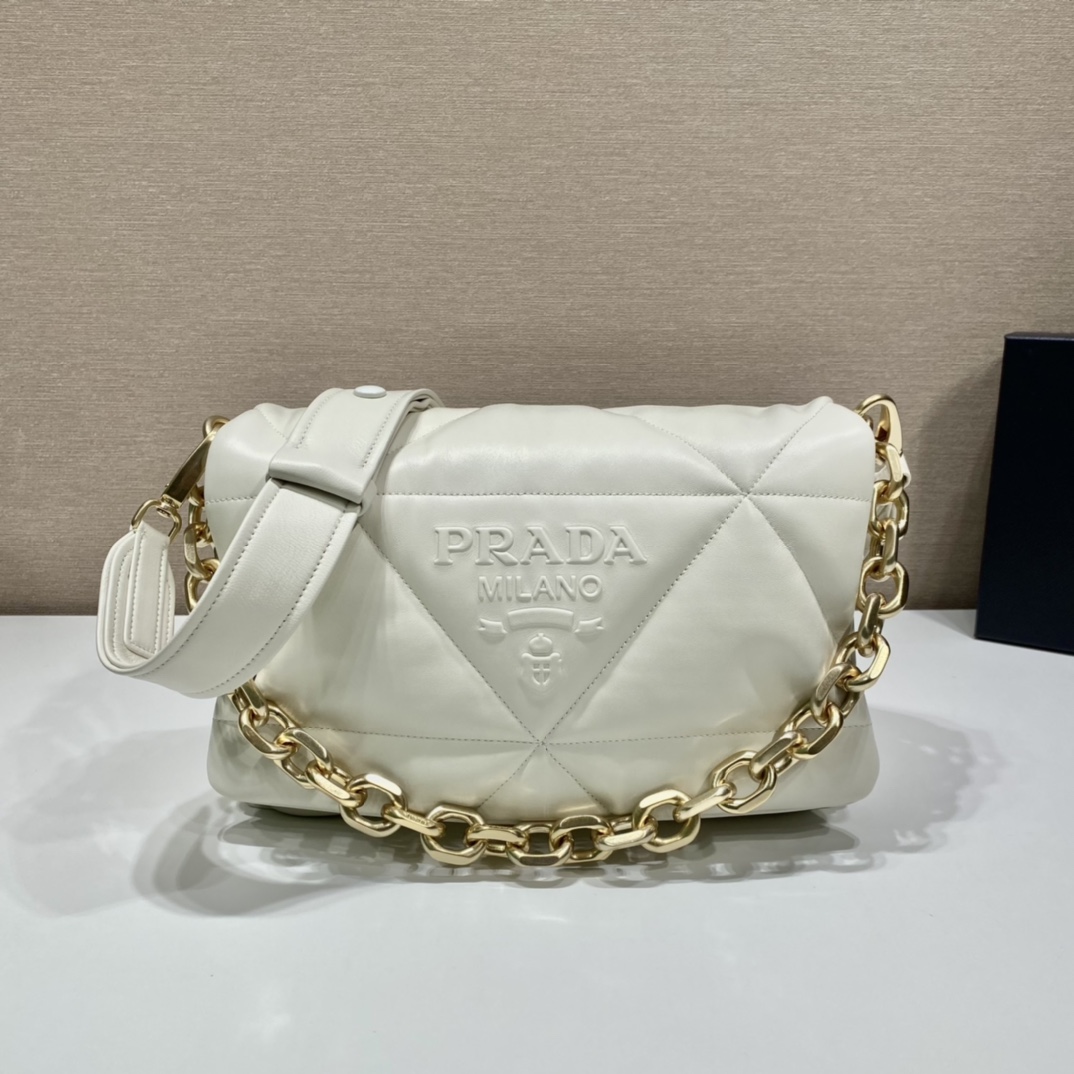 Prada Handbags-1BD306-31*19*8.5CM