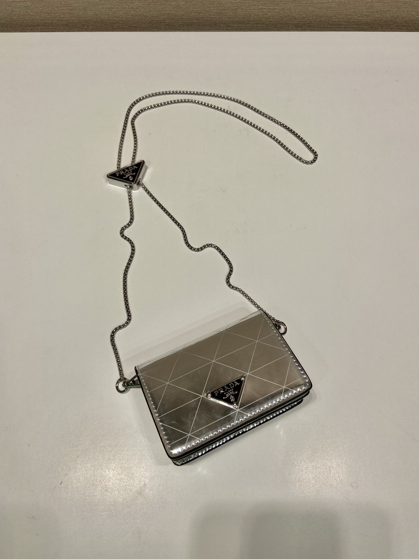 Prada 1MR024 Glossy Small Bag-11.5*8CM