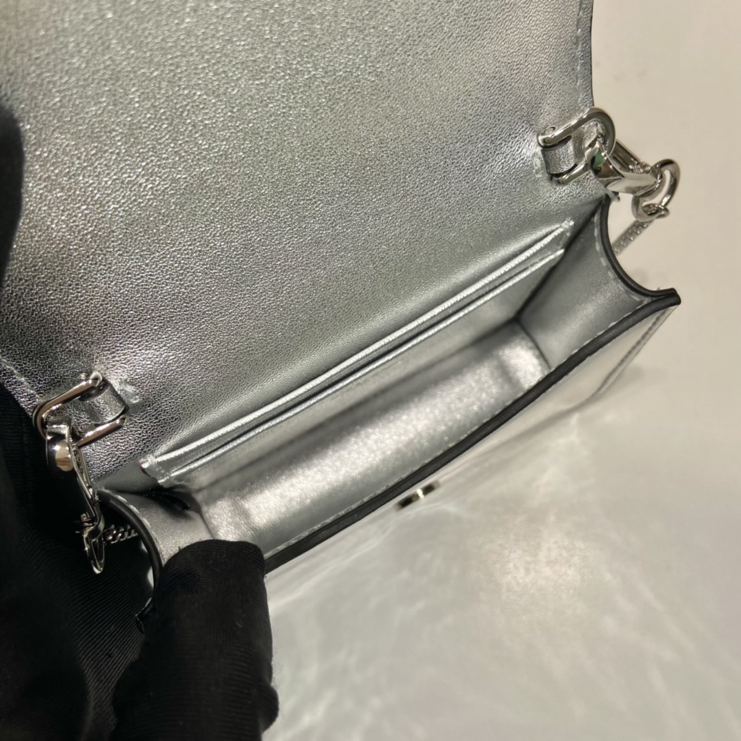 Prada 1MR024 Glossy Small Bag-11.5*8CM
