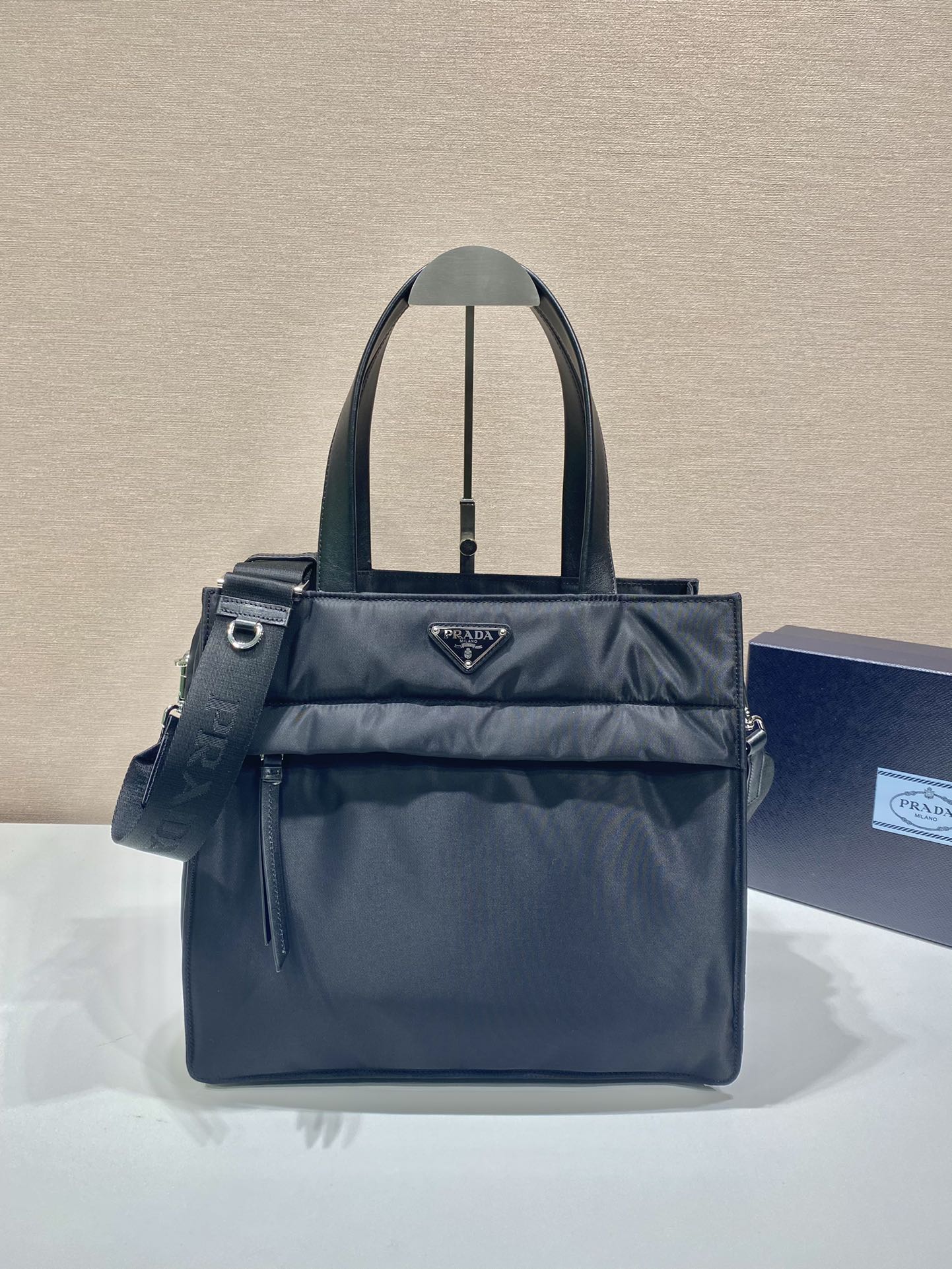 Prada 2VG318A Re-Nylon Tote Bag-33*30*13CM