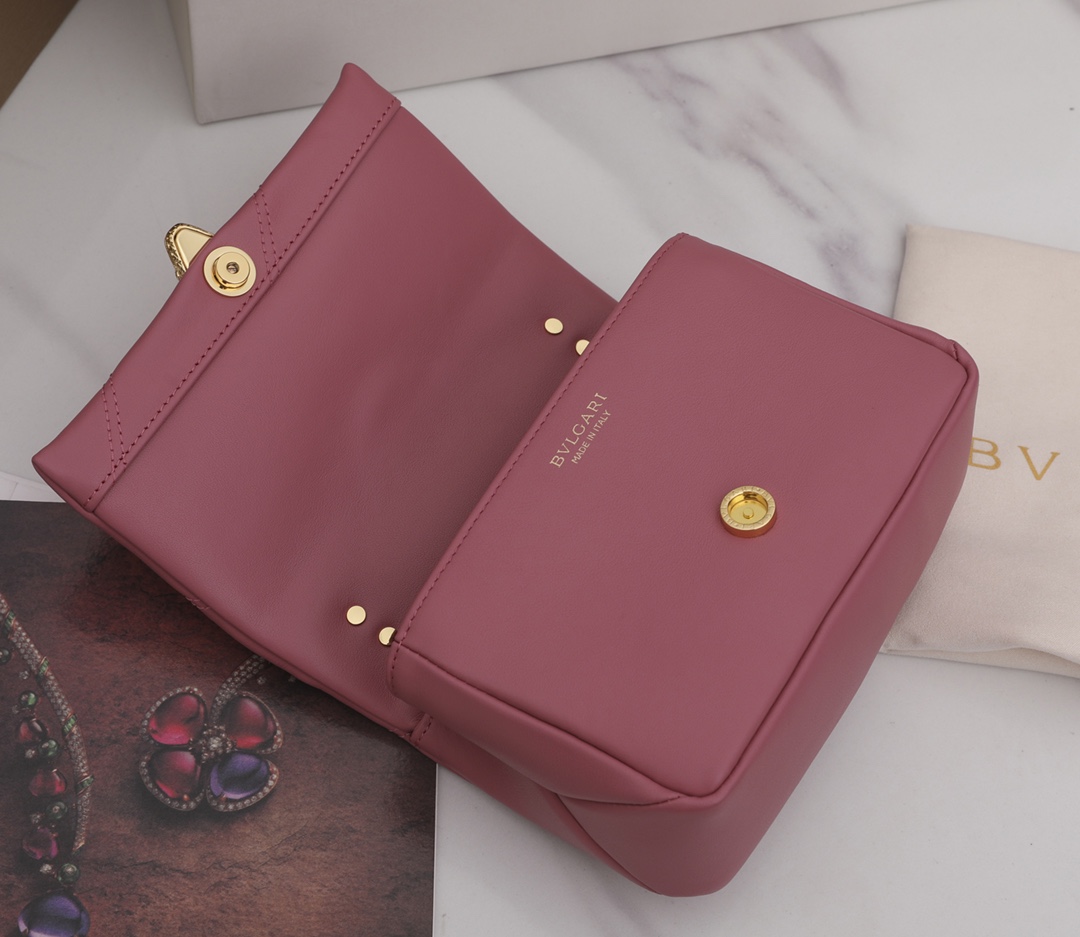 Bvlgari Serpenti Cabochon Bag-18*12*8CM