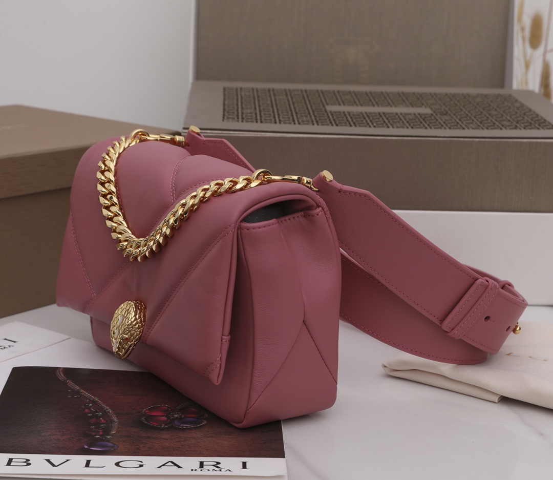 Bvlgari Serpenti Cabochon Bag-22.5 X 15 X 10 CM