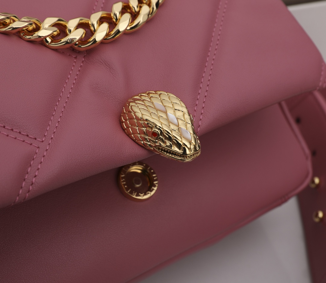 Bvlgari Serpenti Cabochon Bag-22.5 X 15 X 10 CM