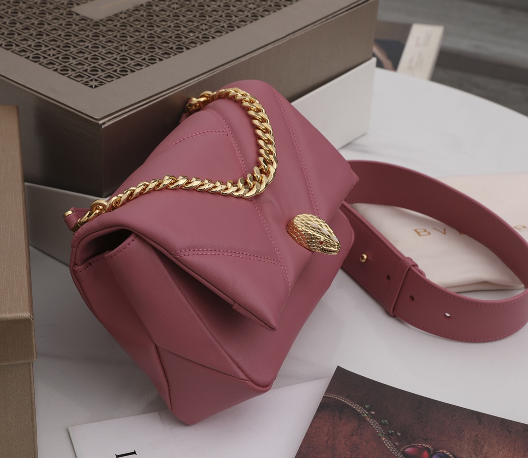 Bvlgari Serpenti Cabochon Bag-22.5 X 15 X 10 CM
