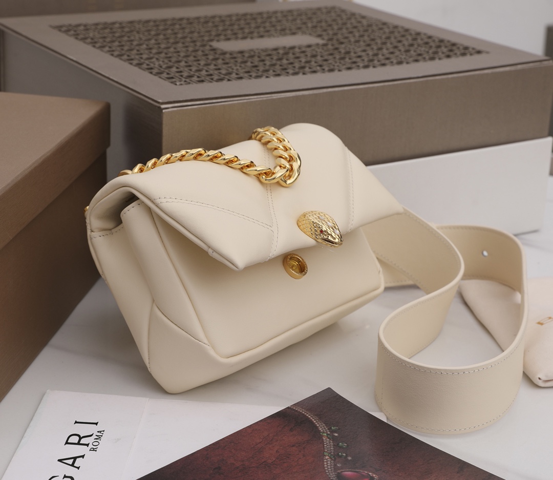 Bvlgari Serpenti Cabochon Bag-18*12*8CM