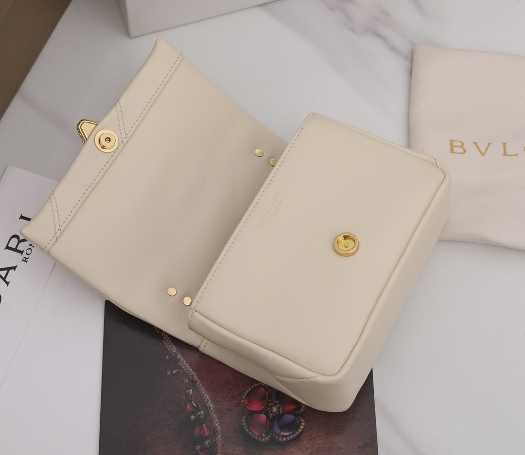 Bvlgari Serpenti Cabochon Bag-18*12*8CM