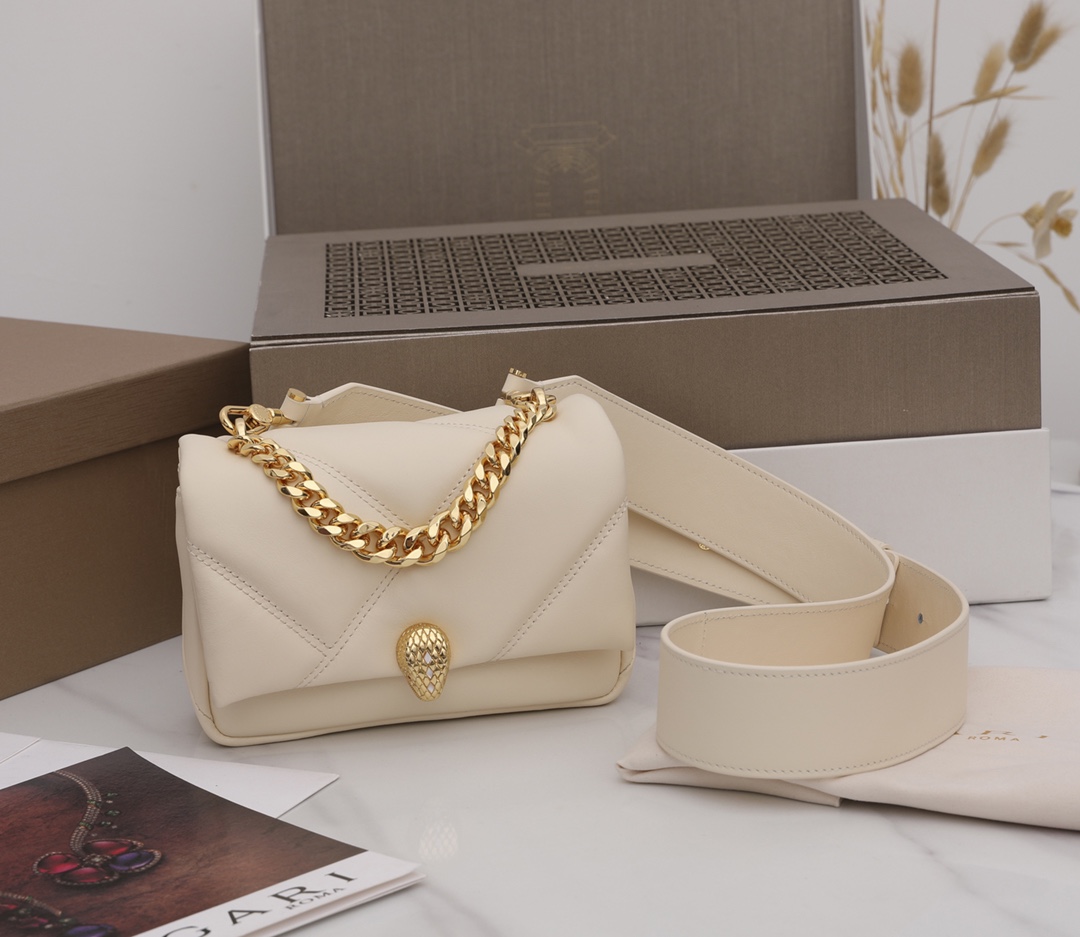 Bvlgari Serpenti Cabochon Bag-18*12*8CM