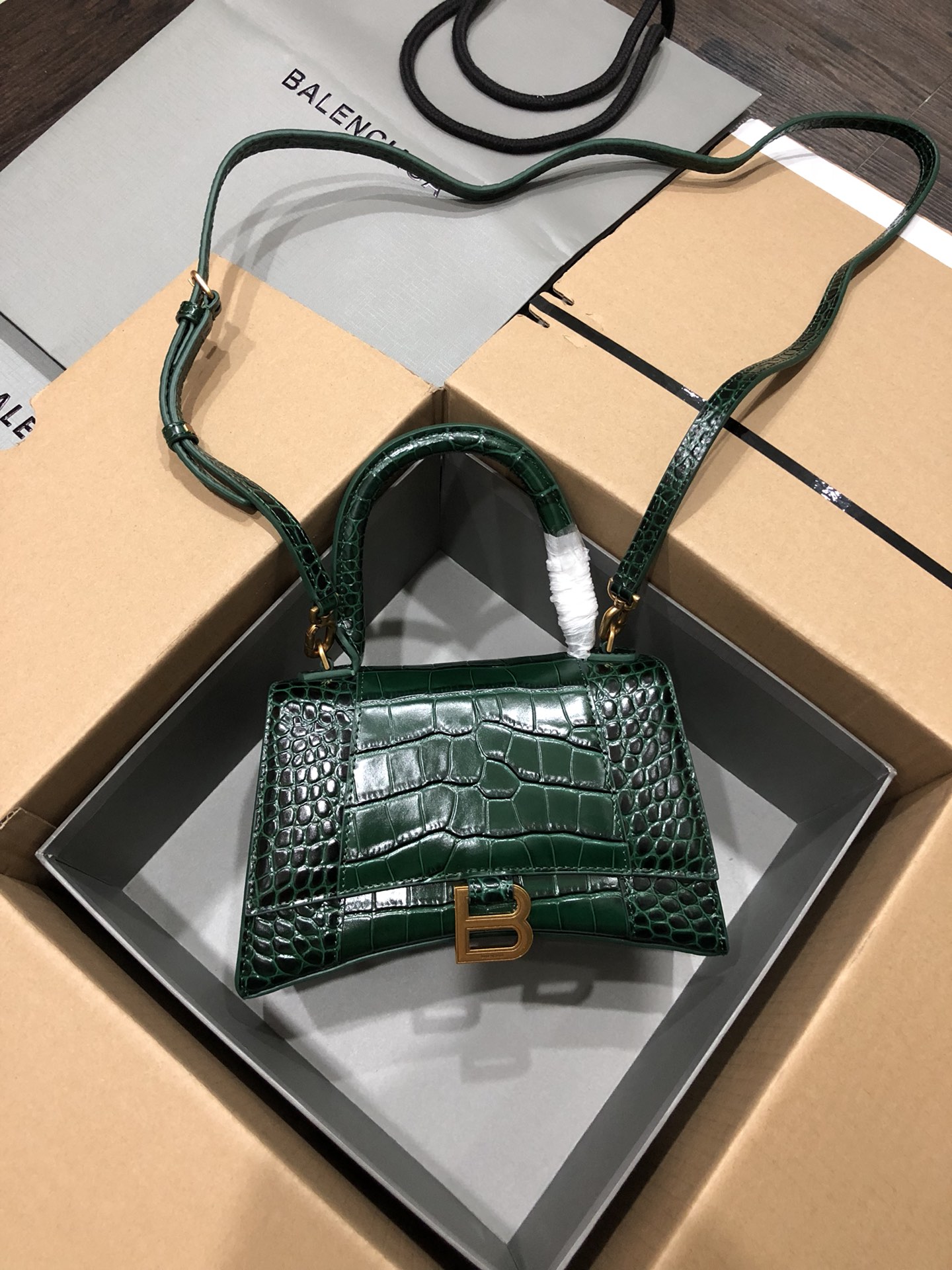 Balenciaga Hourglass Bag-23x10x24CM