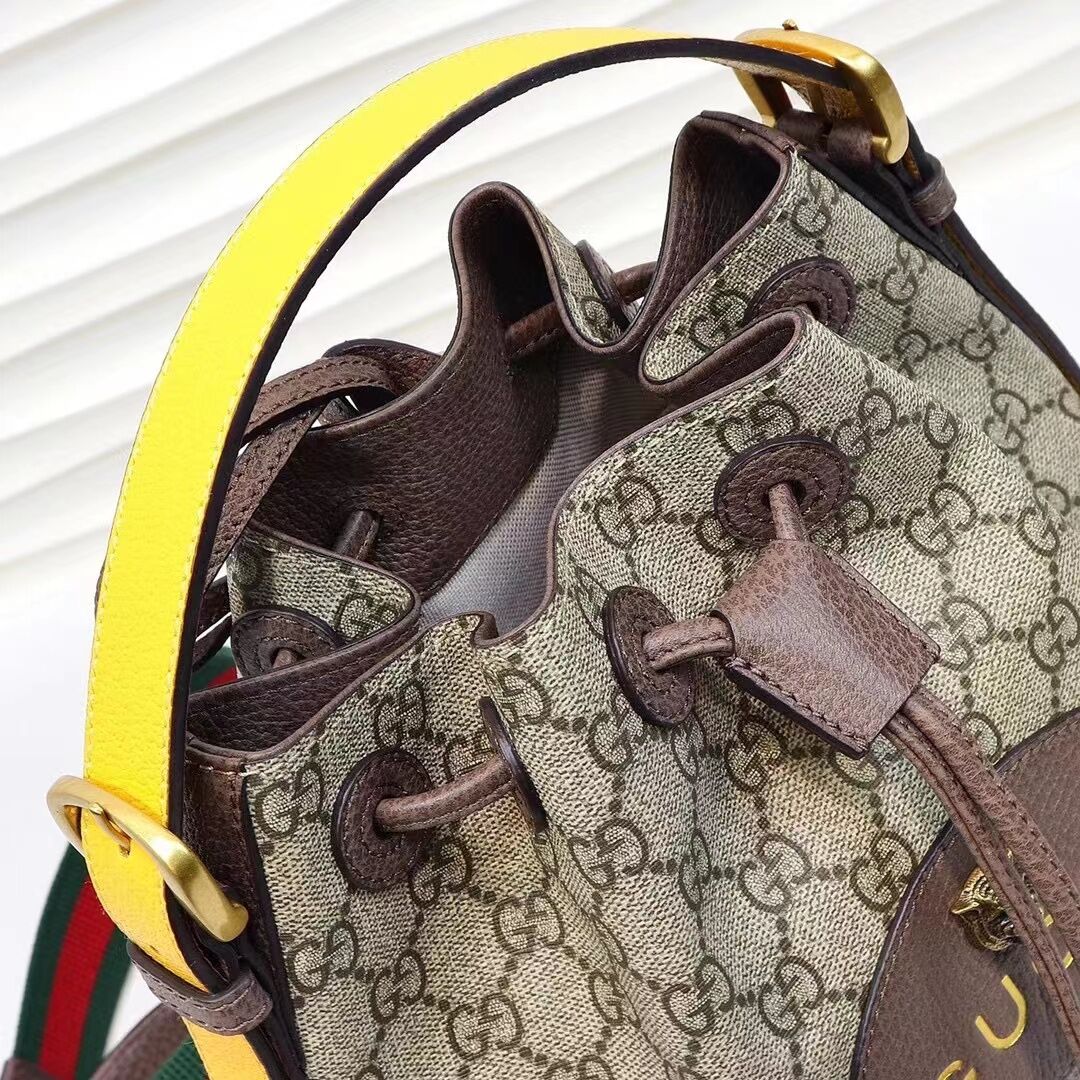 Gucci GG Supreme Bucket-20*22*14CM