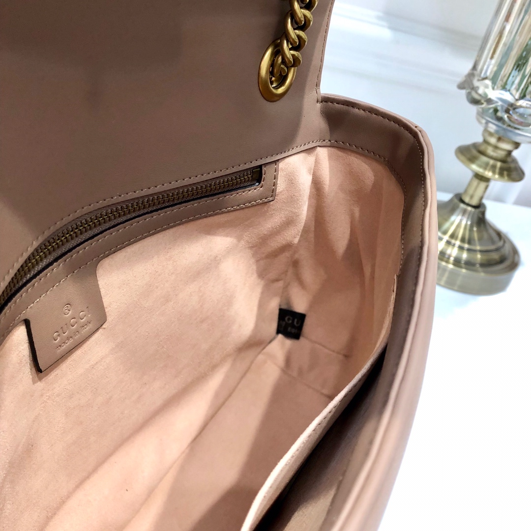 Gucci GG Marmont Chain Bag-31*19*7CM Gucci GG Marmont Chain Bag-31*19*7CM