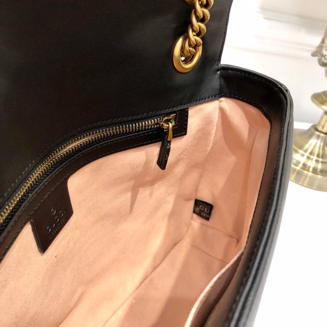 Gucci GG Marmont Chain Bag-31*19*7CM Gucci GG Marmont Chain Bag-31*19*7CM