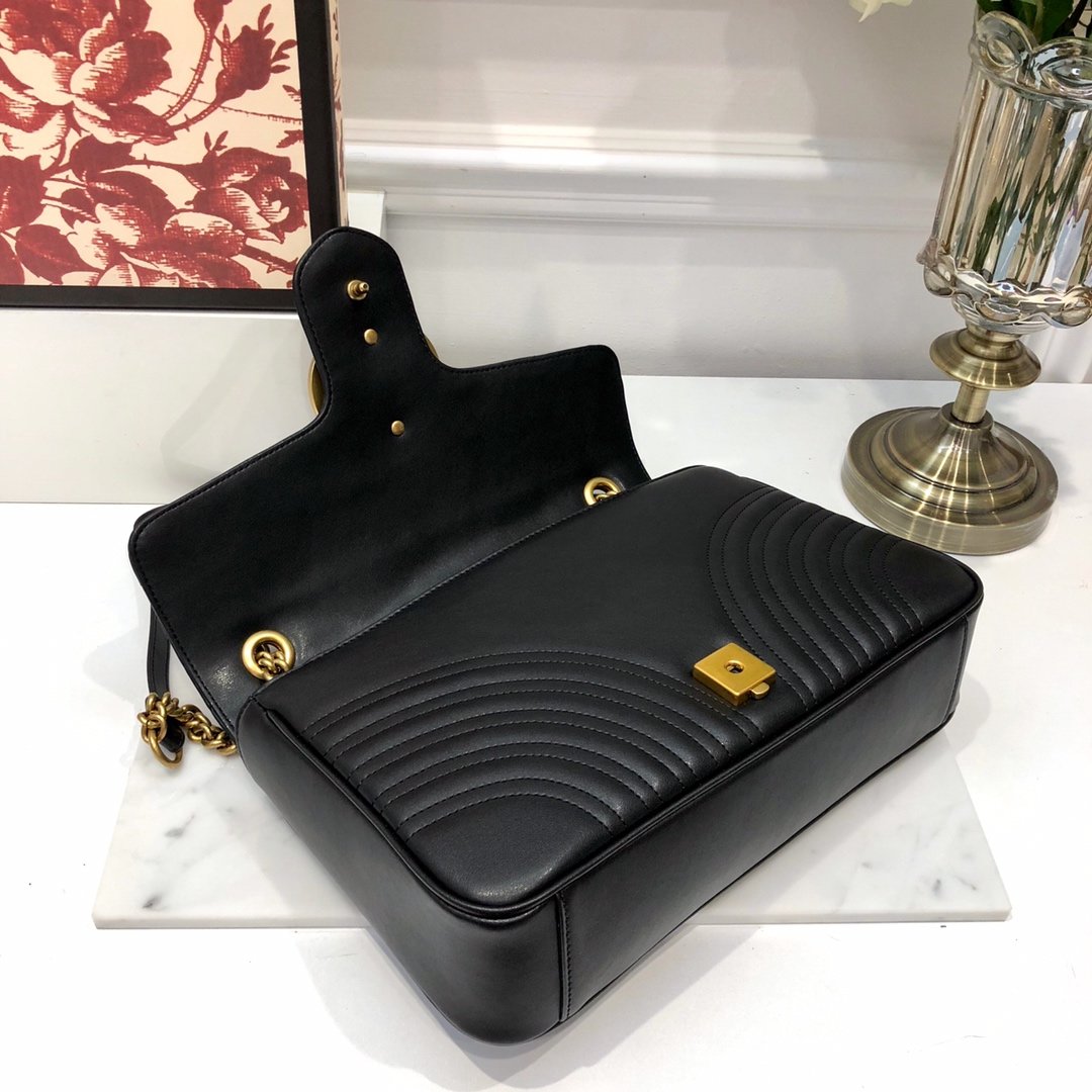 Gucci GG Marmont Chain Bag-31*19*7CM Gucci GG Marmont Chain Bag-31*19*7CM
