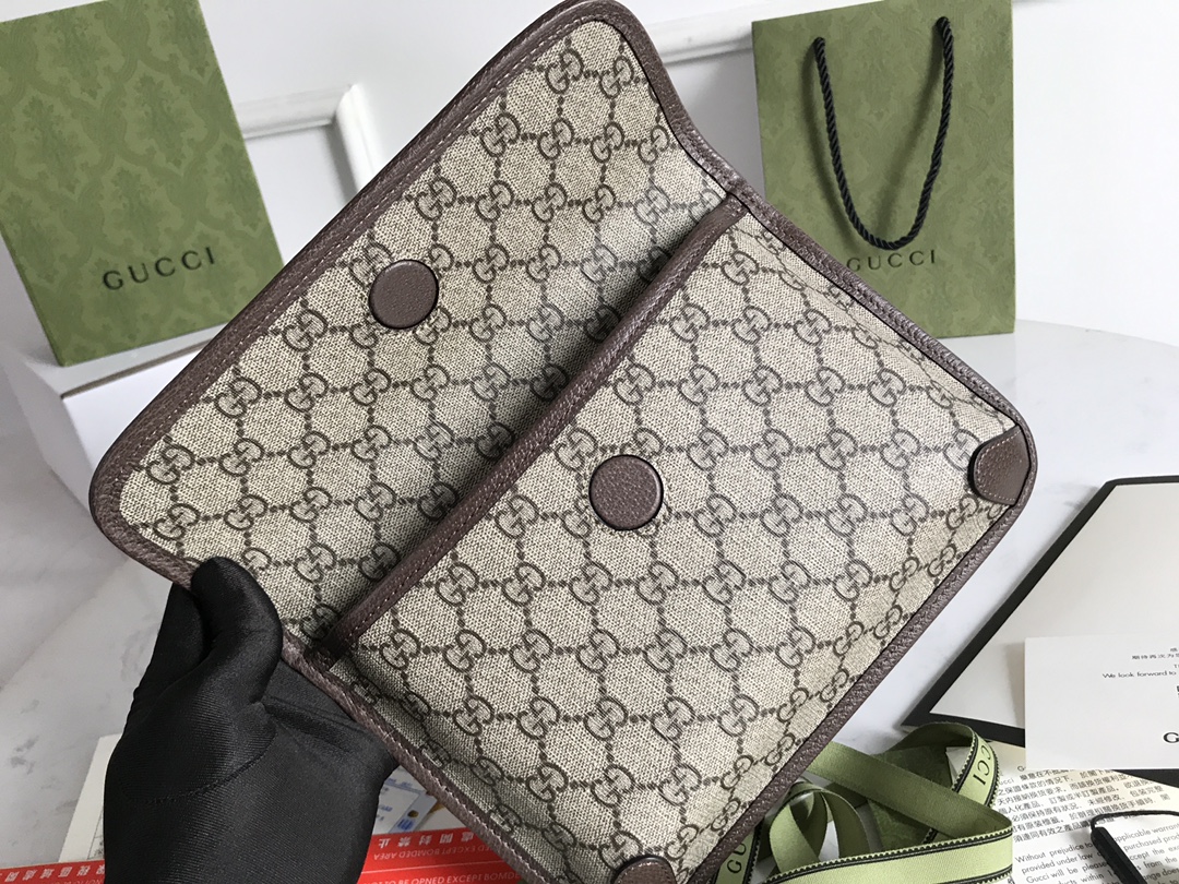 GUCCI Neo Vintage GG Supreme Belt Bag-24*16.5*4CM