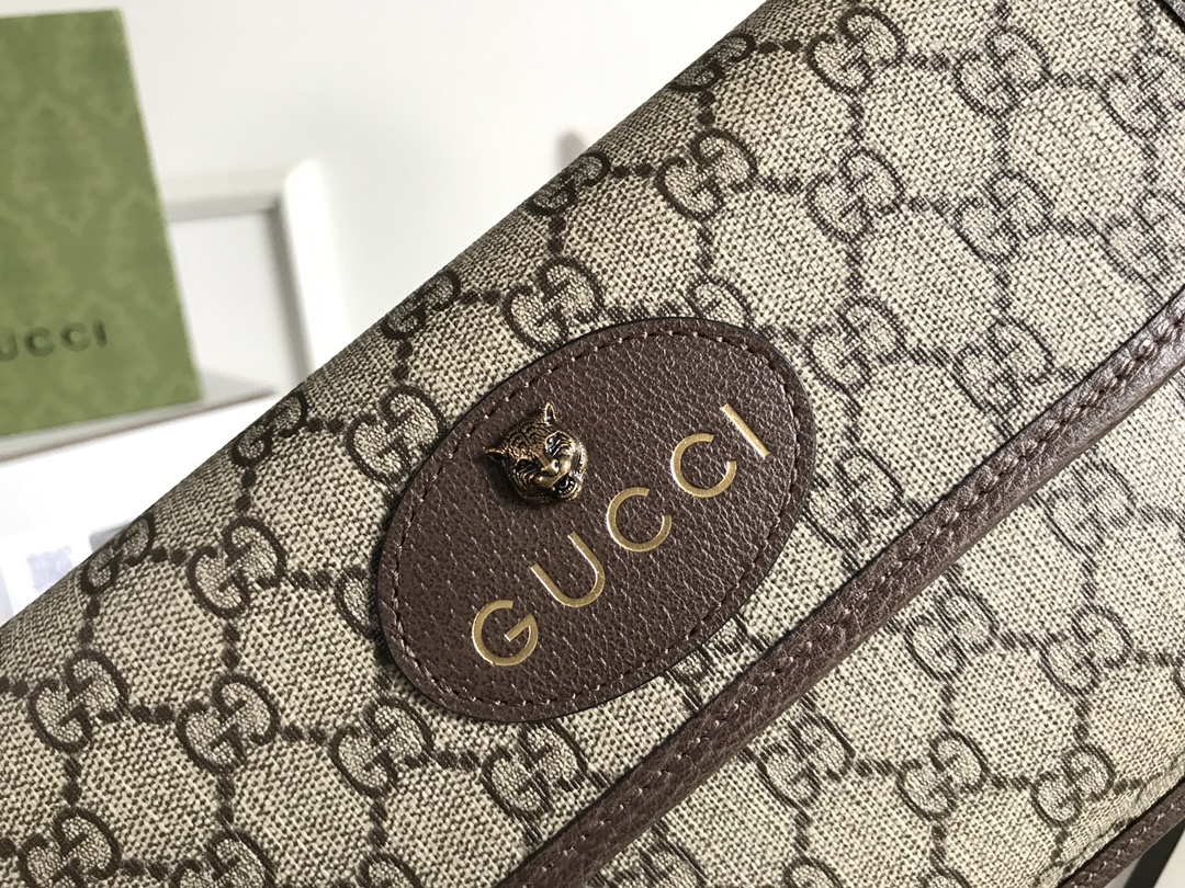 GUCCI Neo Vintage GG Supreme Belt Bag-24*16.5*4CM