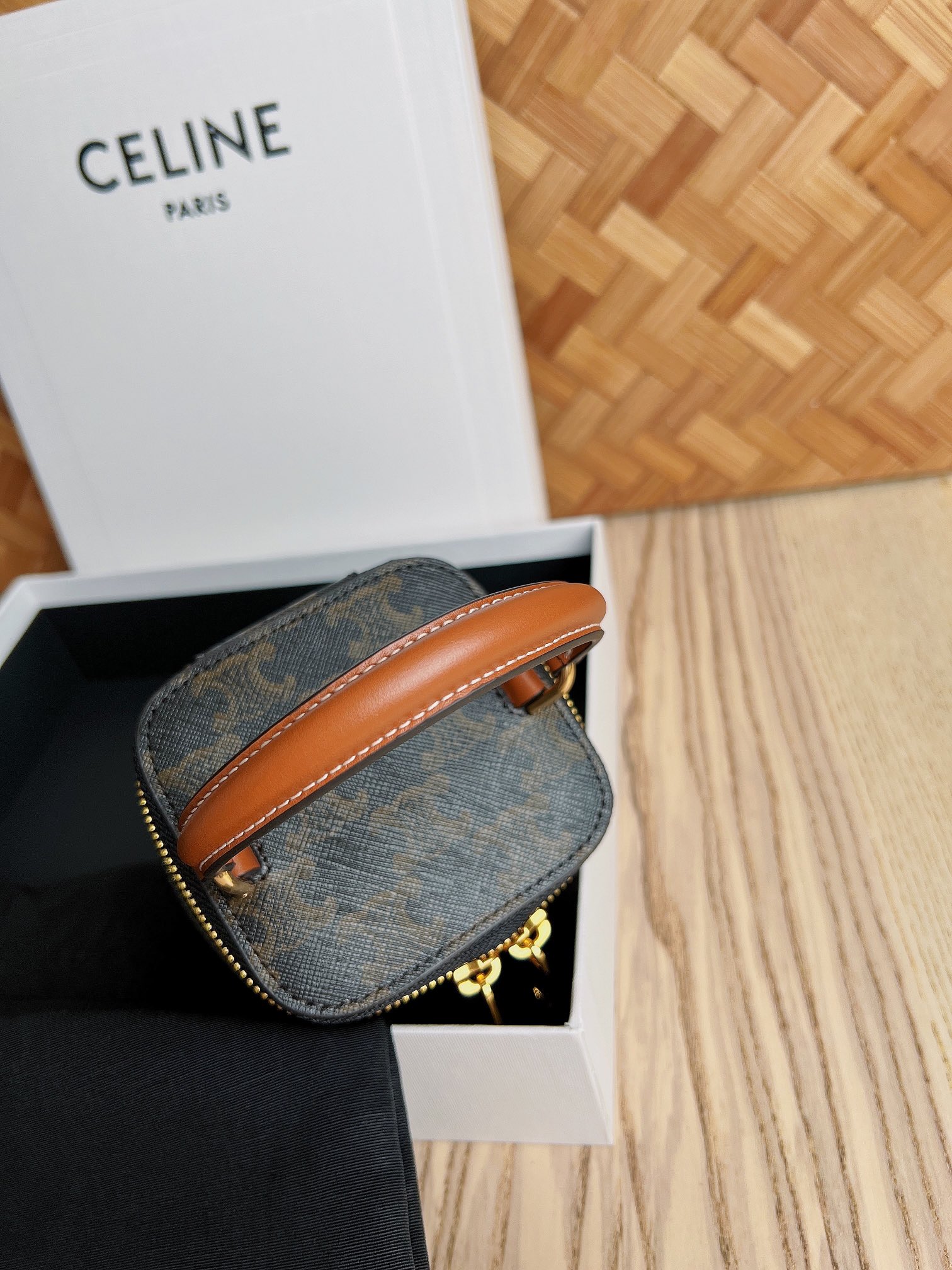 Celina Cubic Box Bag-9×9.5×9CM