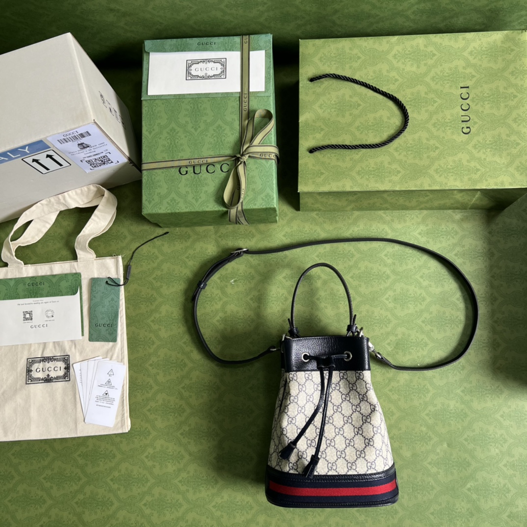 Gucci Ophidia Bucket-20.5*26*11CM