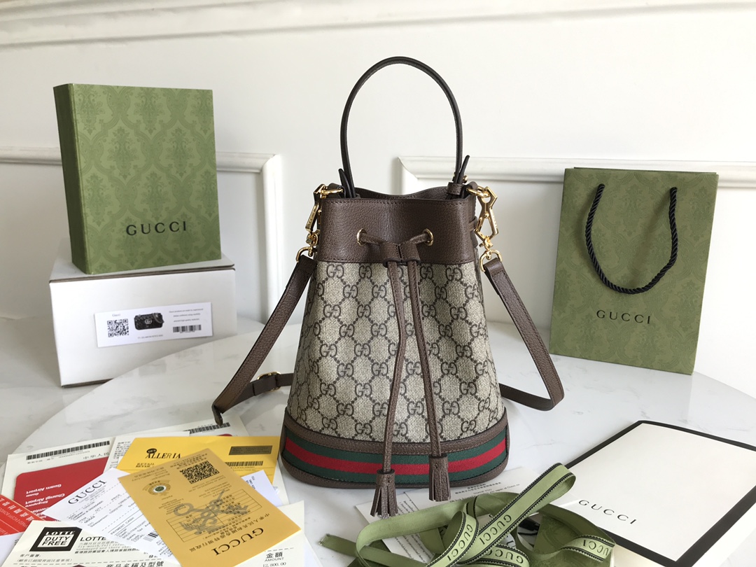 Gucci Ophidia Bucket-20.5*26*11CM