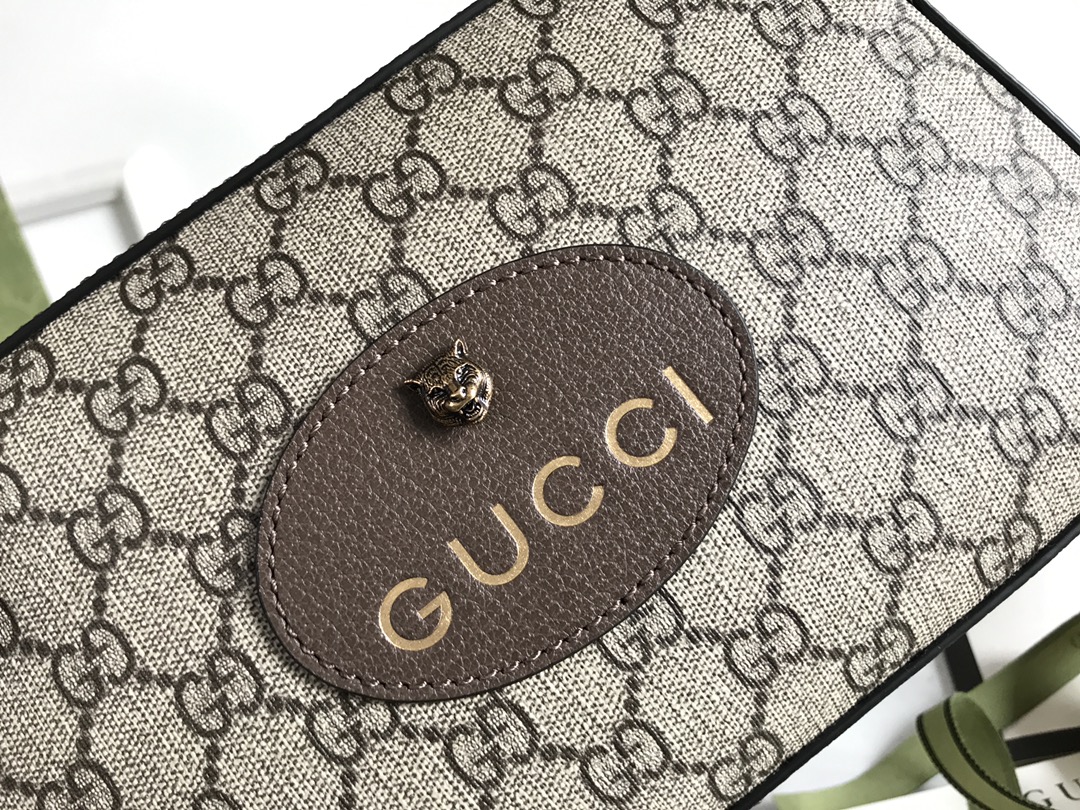Gucci Vintage GG Supreme-24*15*7.5CM